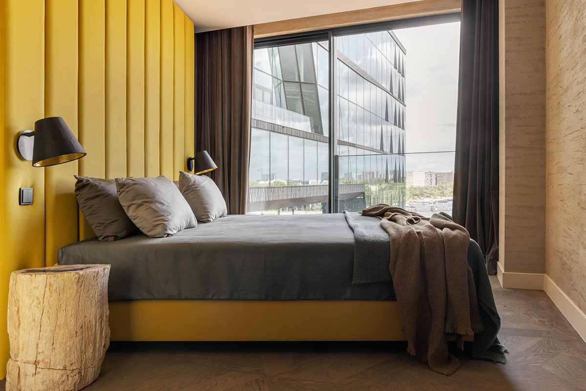 City Appartment interior-design osiris hertman bedroom view