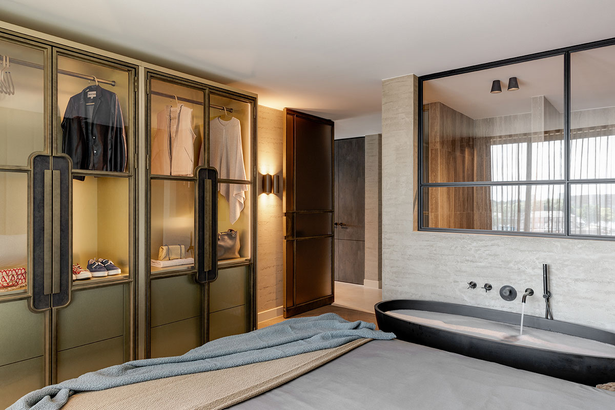City Appartment interior-design osiris hertman bedroom with bath
